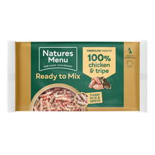 Natures Menu Ready to Mix Chicken & Tripe 2kg 100% Free Flow