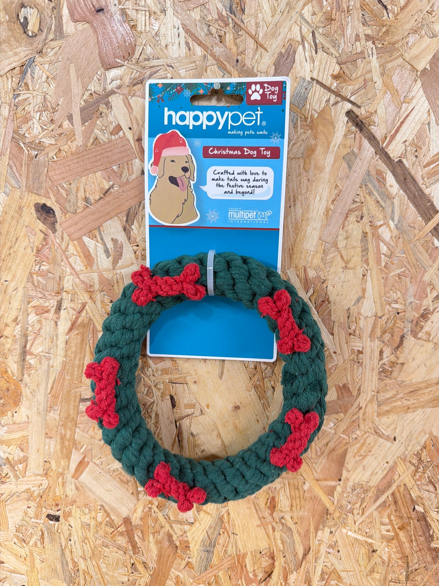 Happy Pet Christmas Wreath