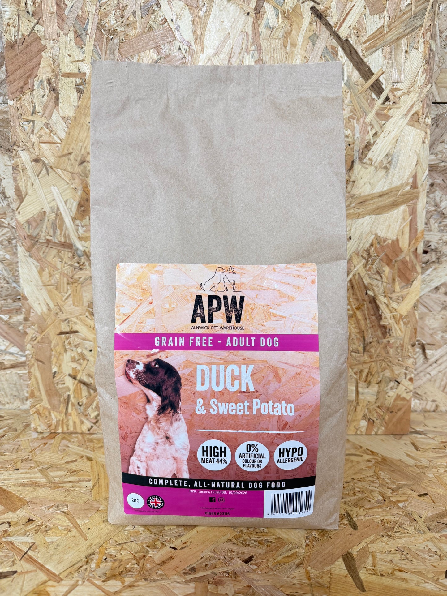 APW Grain Free Duck & Sweet Potato