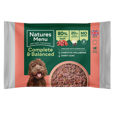Natures Menu 80/20 Complete and Balanced Beef 500g Block