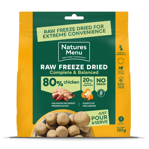 Raw Freeze Dried Complete Chicken 120g