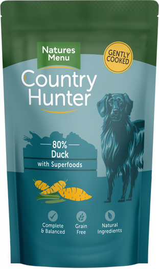 Natures Menu Country Hunter Pouch Duck 150g