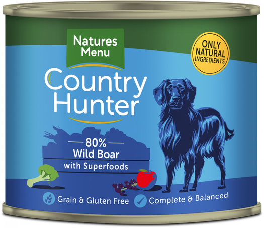 Natures Menu Country Hunter Wild Boar with Superfoods