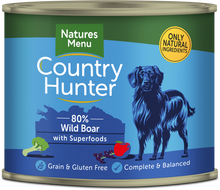 Natures Menu Country Hunter Wild Boar with Superfoods