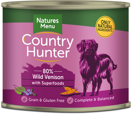 Natures Menu Country Hunter Wild Venison with Superfoods