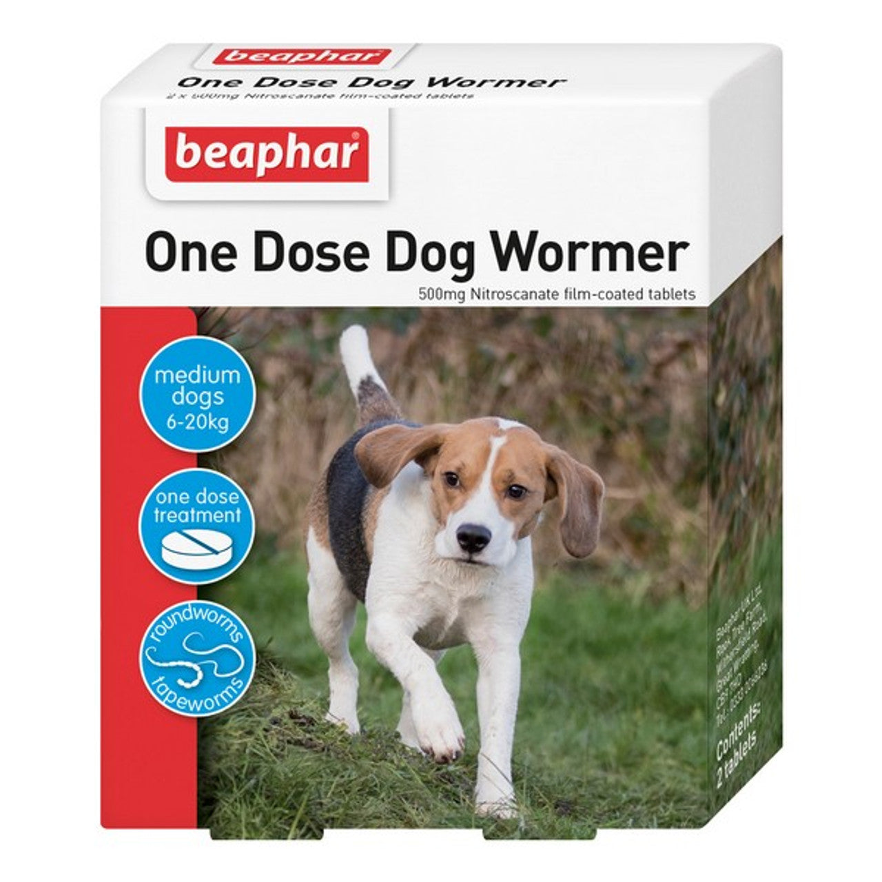 Beaphar One Dose Dog Wormer