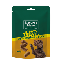 Meaty Treats 95% Chicken & Pork 100g