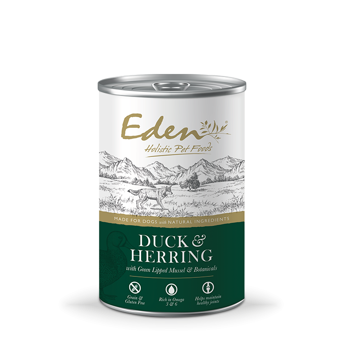 Eden Holistic Pet Food Tinned Duck & Herring 400g