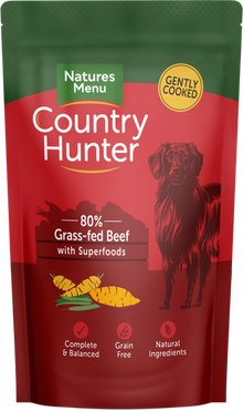 Natures Menu Country Hunter Pouch Beef 150g