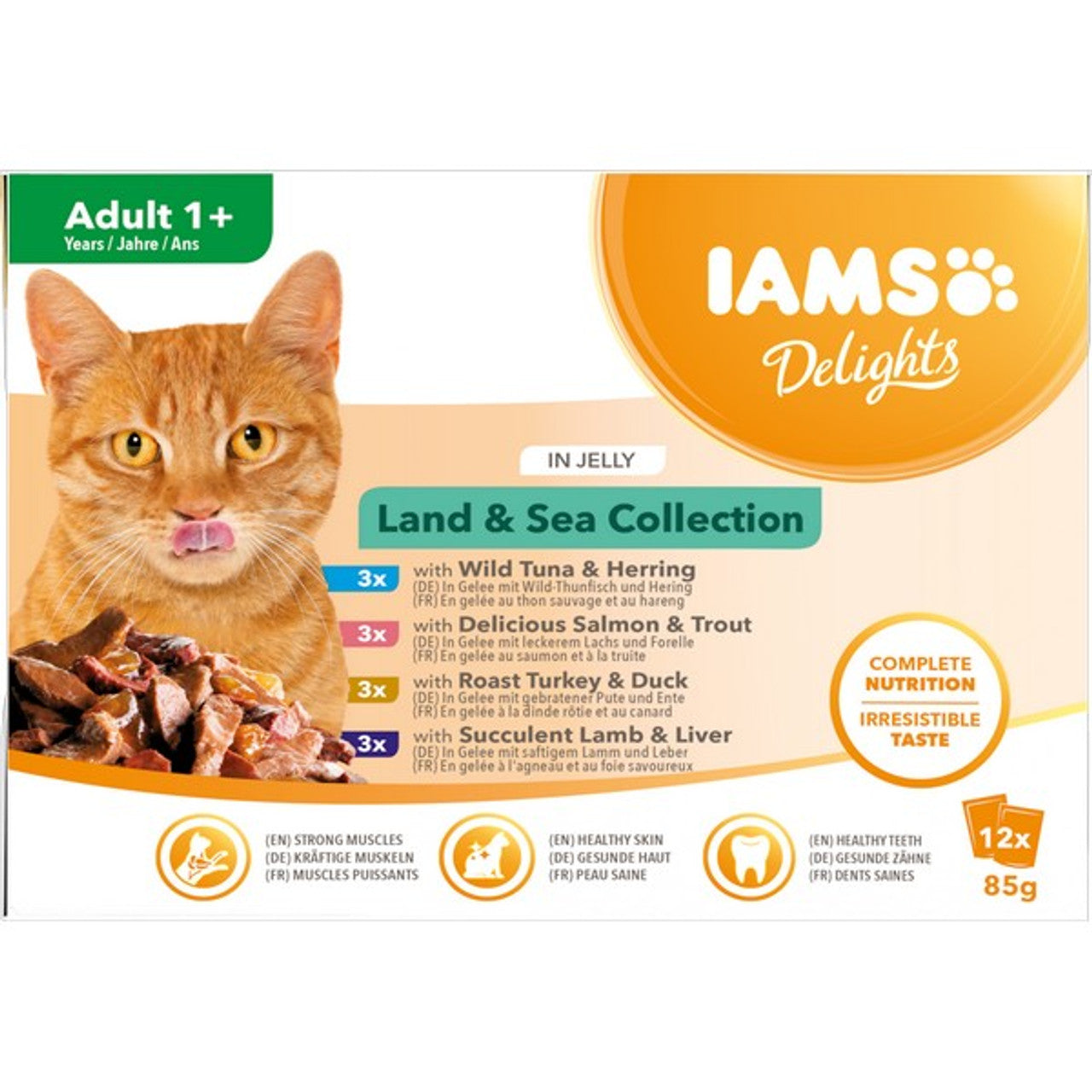 IAMS Adult Wet Food - Land & Sea Collection