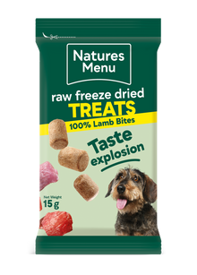 Raw Freeze Dried Treats 100% Lamb 15g