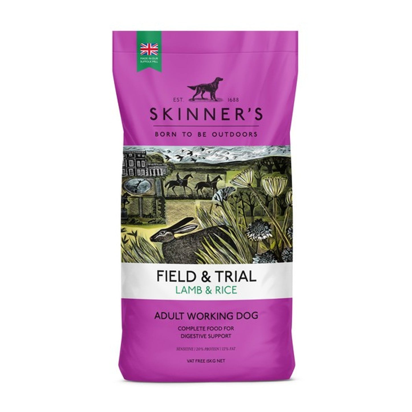 Field & Trial Lamb & Rice 15kg