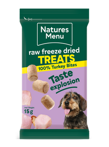 Raw Freeze Dried Treats 100% Turkey 15g