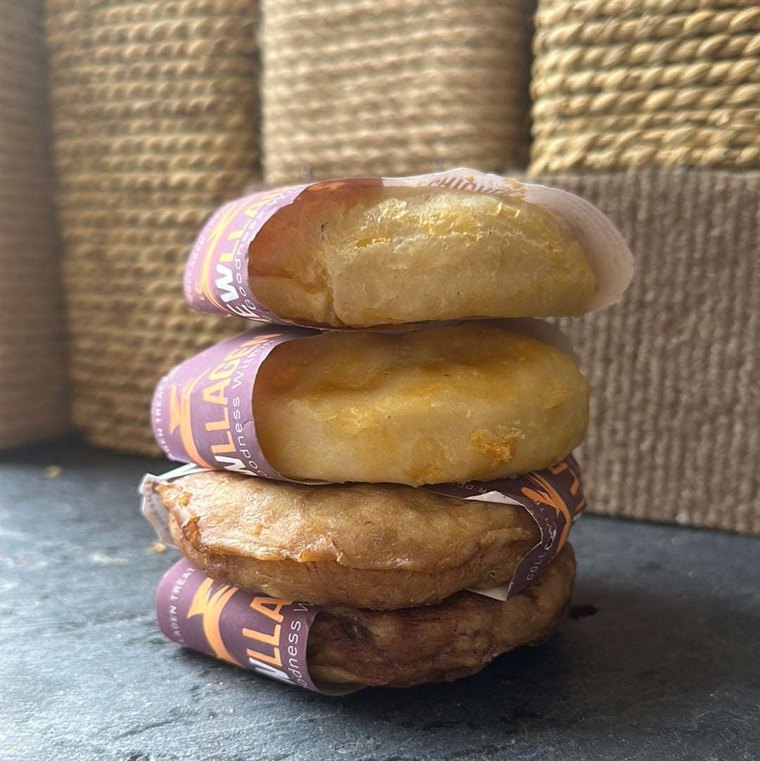 Chewllagen Donut Dog Chew - 3.5"