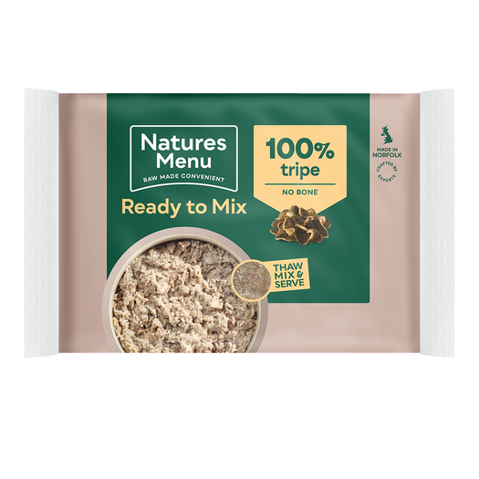 Natures Menu Ready to Mix Tripe 400g 100% Block