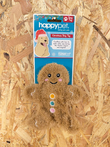 Happy Pet Gingerbread Man Unstuffed Crinkle