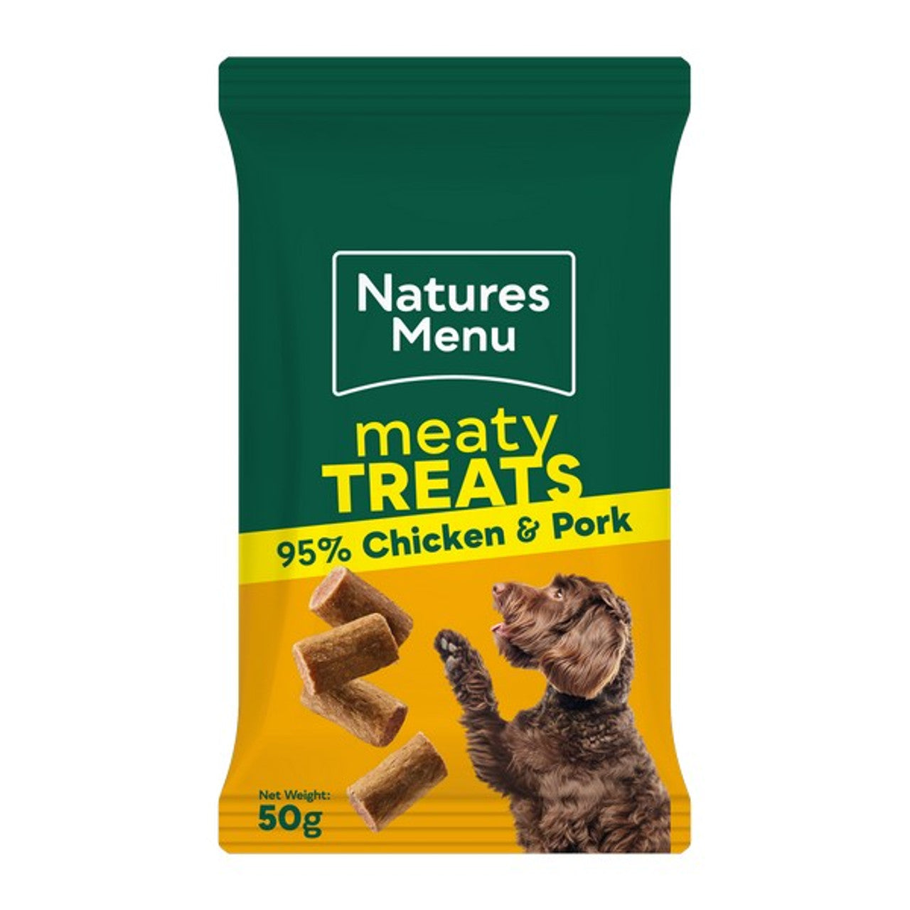 Meaty Treats 95% Chicken & Pork 50g