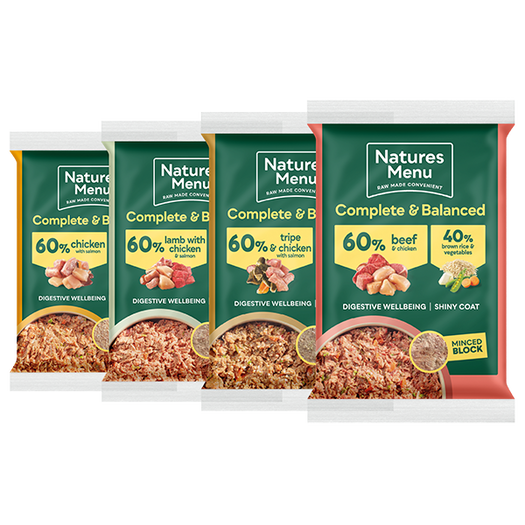 Natures Menu 60/40 Complete and Balanced Multipack 12x300g Block