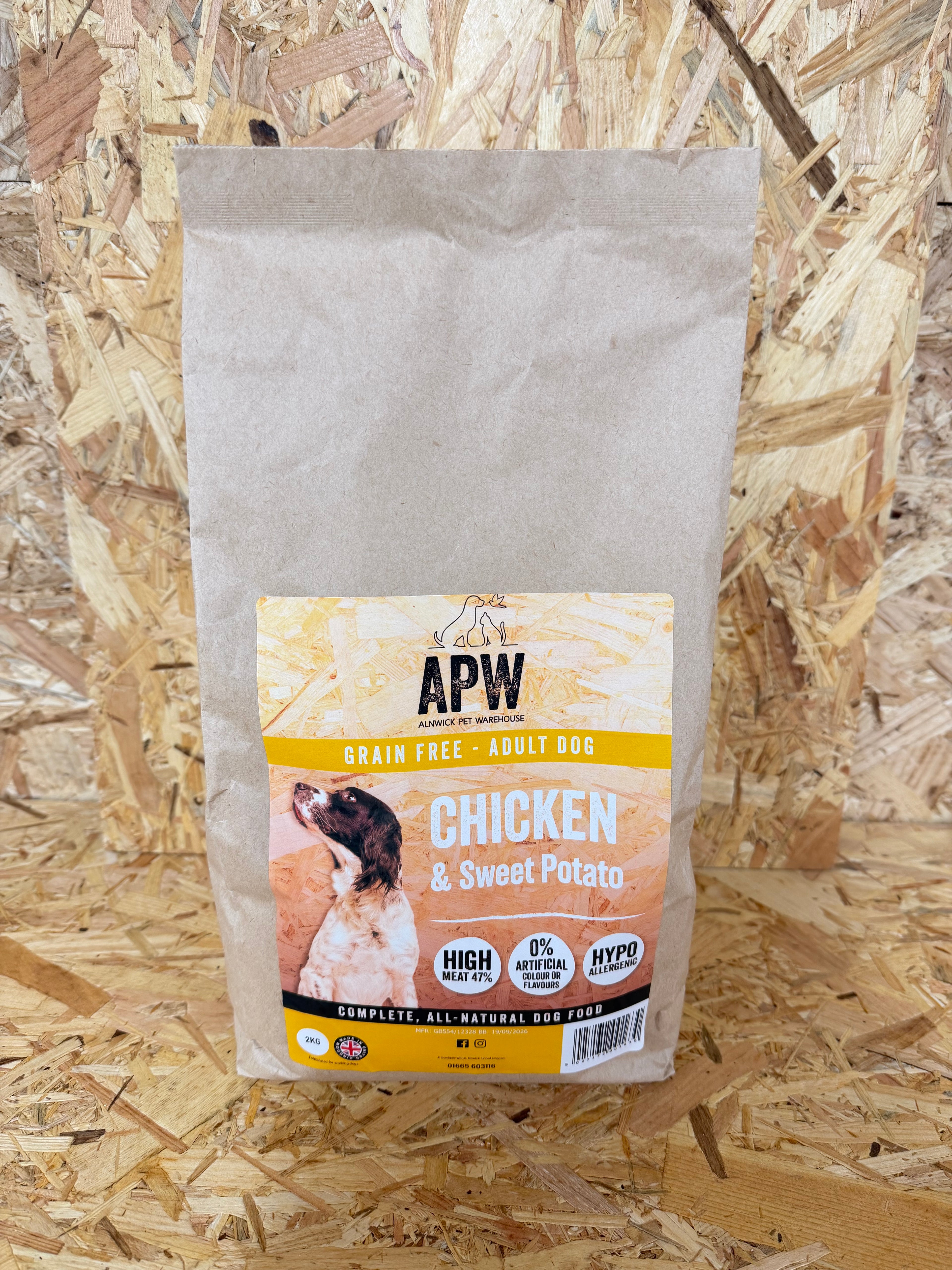 APW Grain Free Chicken & Sweet Potato