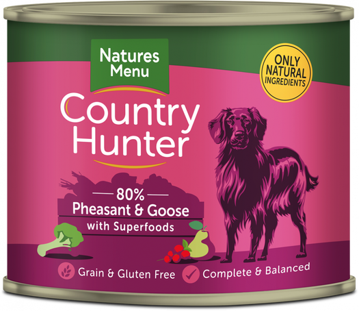 Natures Menu Country Hunter Pheasant & Goose with Superfoods