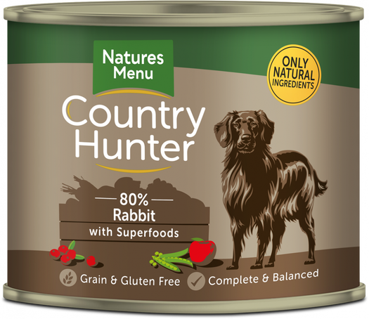 Natures Menu Country Hunter Rabbit with Superfoods