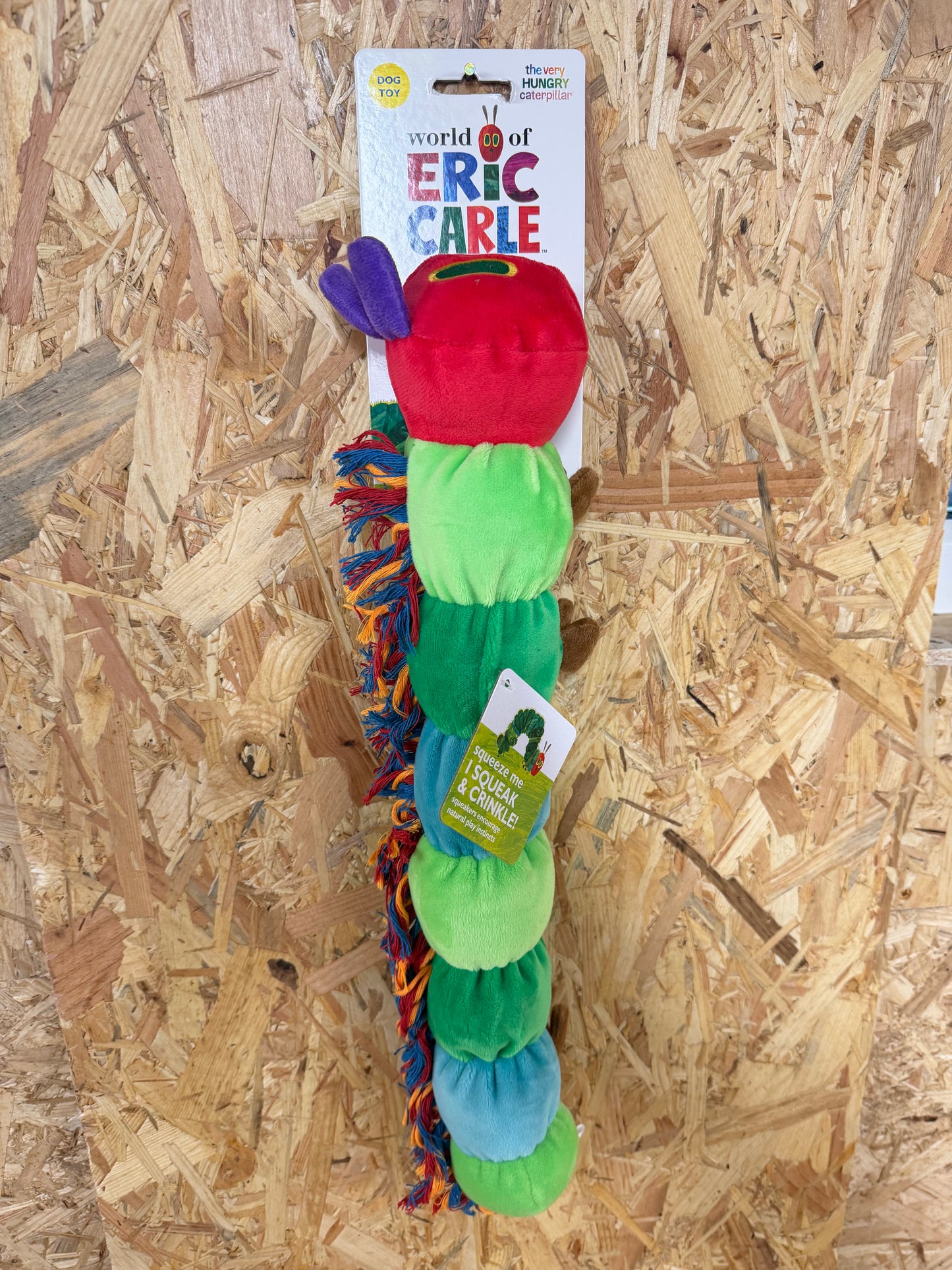 Happy Pet Hungry Caterpillar Plush