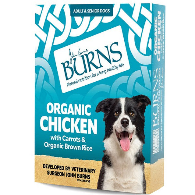 Burns Free Range Chicken with Carrots & Organic Brown Rice Trays 6 x 395g