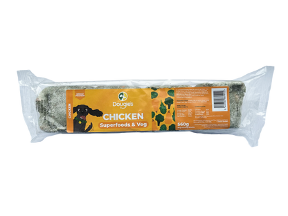Dougie's Chicken Superfoods & Veg 560g