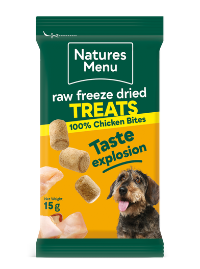 Raw Freeze Dried Treats 100% Chicken 15g