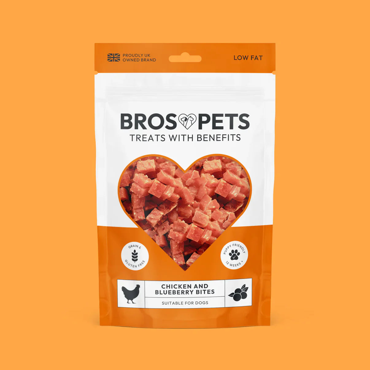 Chicken with Blueberry Bites 100g