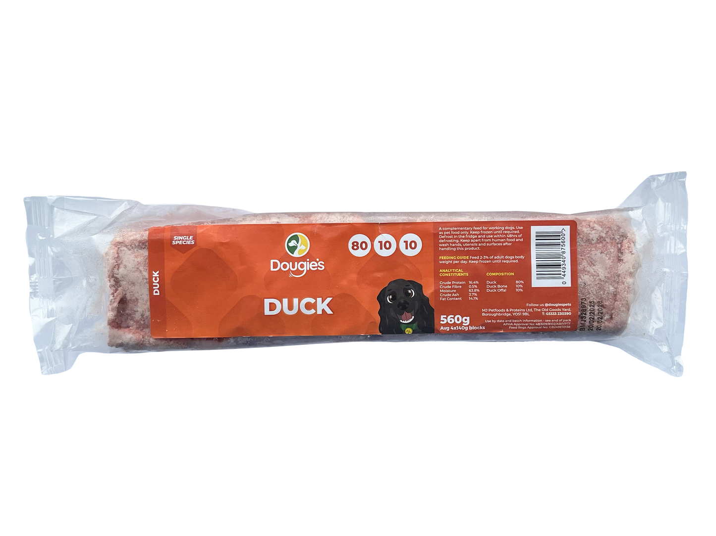 Dougie's Duck 80/10/10 560g