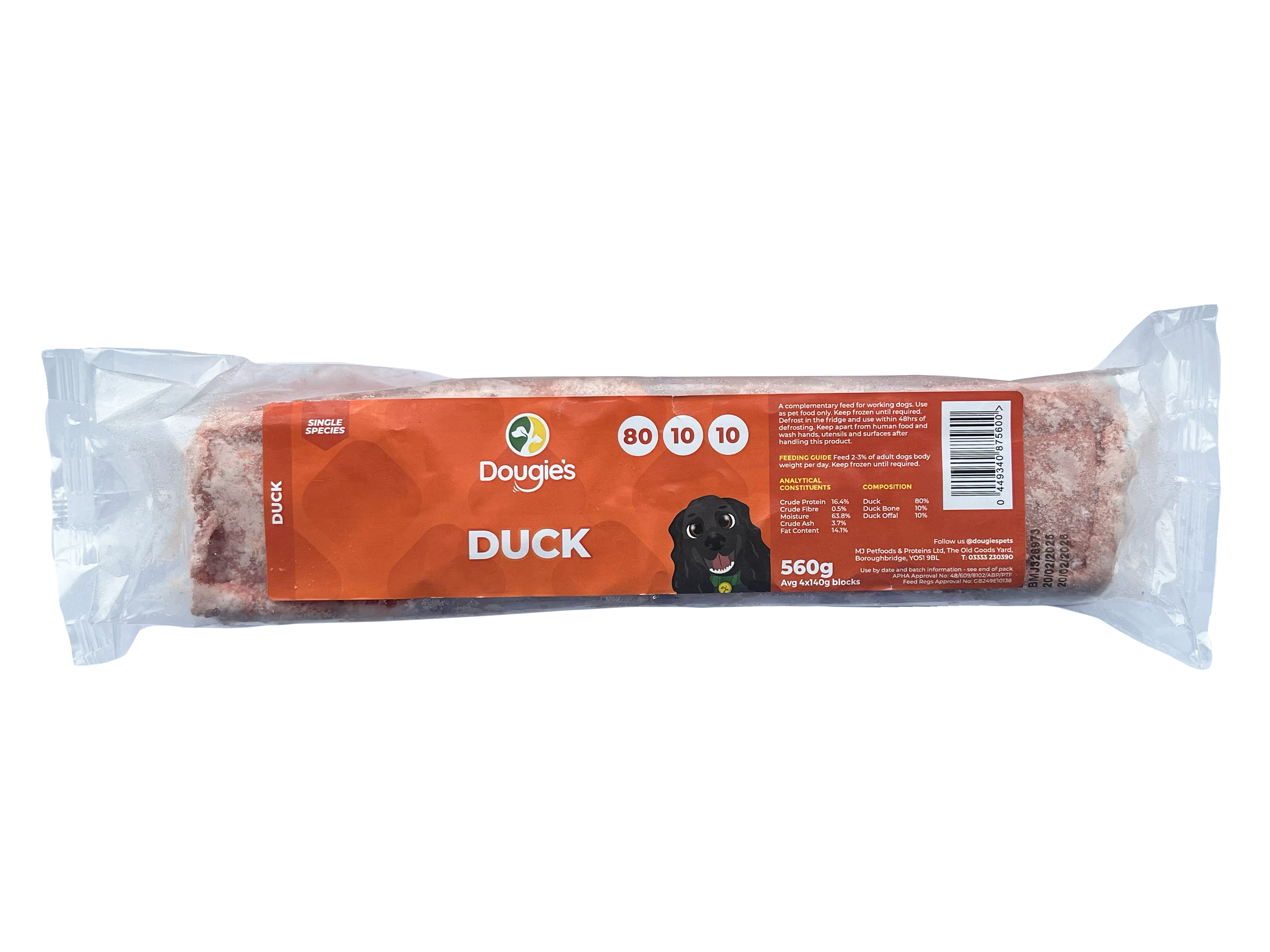 Dougie's Duck 80/10/10 560g