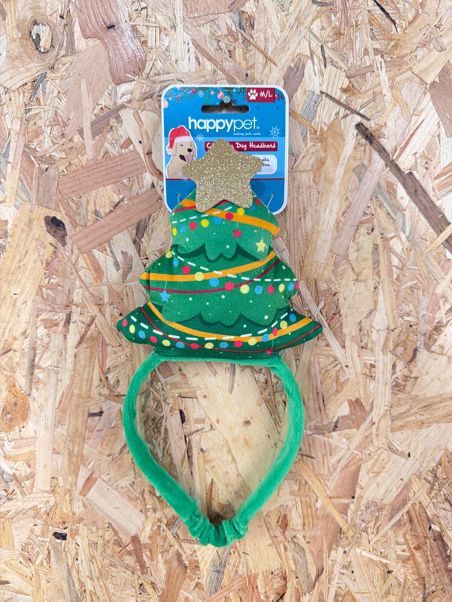 Happy Pet Christmas Tree Headband