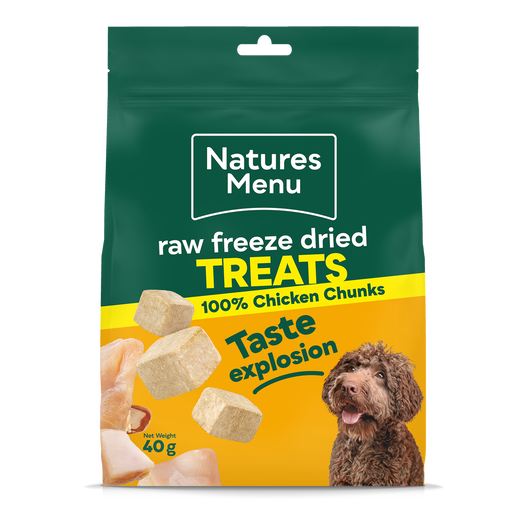 Raw Freeze Dried 100% Chicken Chunks 40g