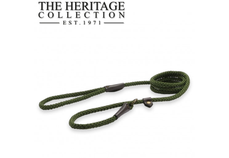 Heritage Rope Lead Khaki
