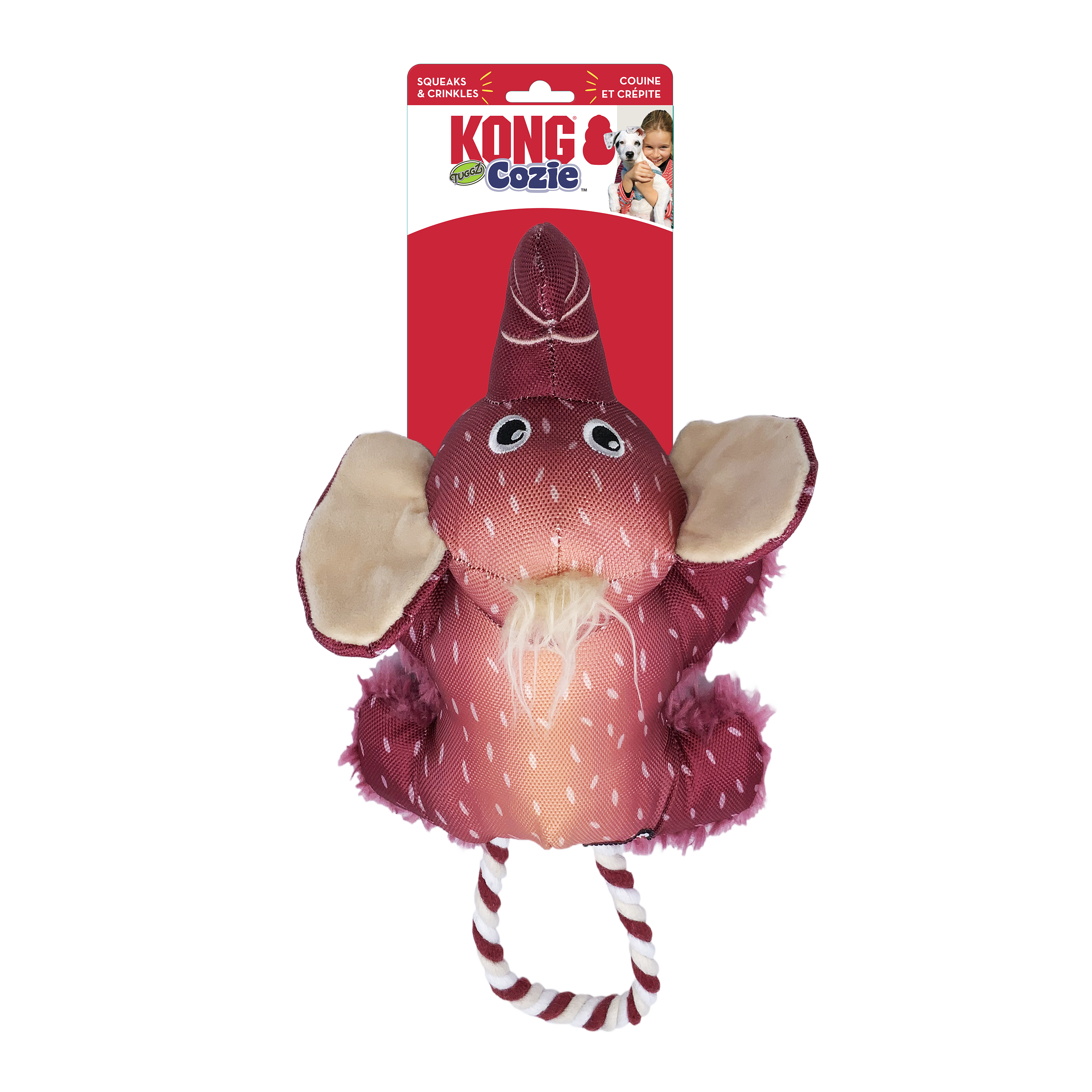 KONG Tuggz Cozie Elephant
