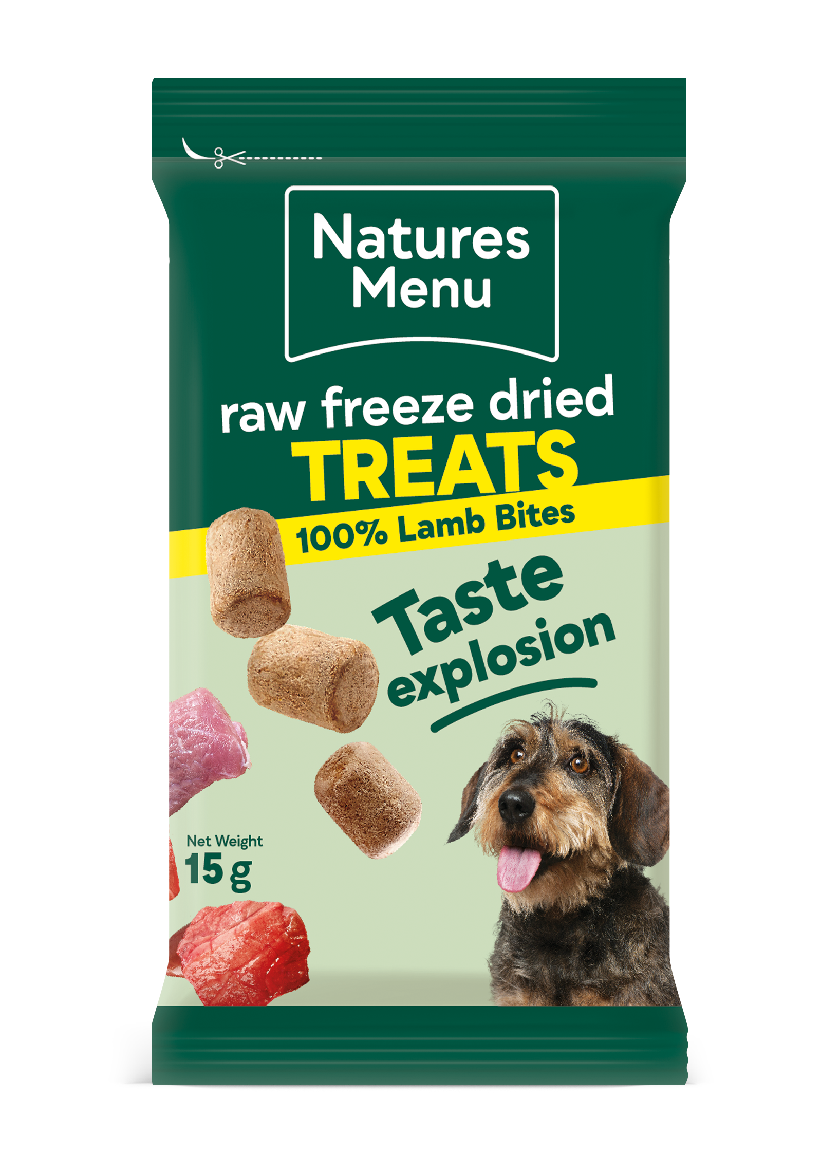 Raw Freeze Dried Treats 100% Lamb 15g