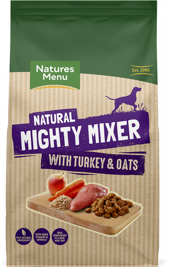 Natures Menu Mighty Mixer Biscuit Turkey & Oats