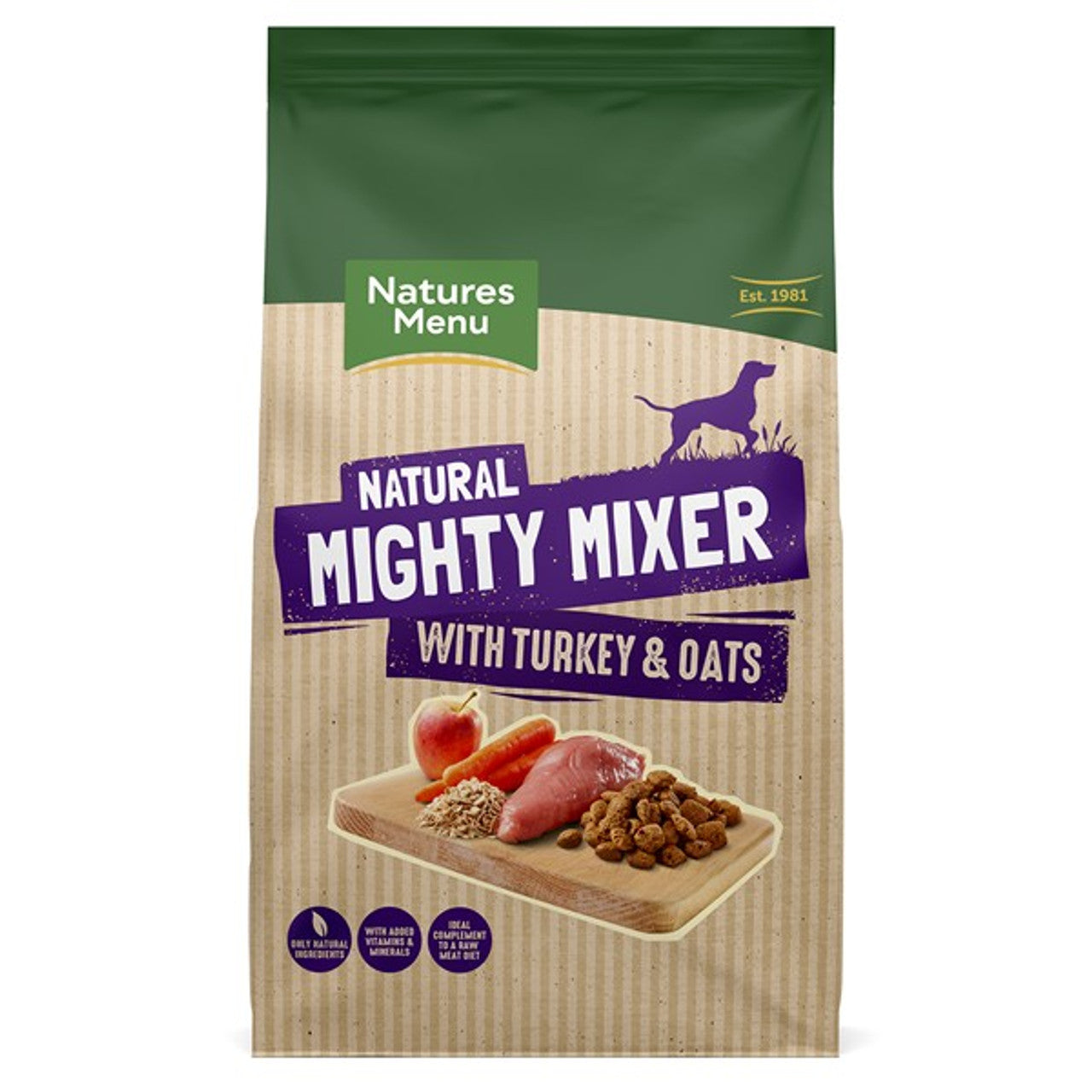 Natures Menu Natural Mighty Mixer Turkey & Oats