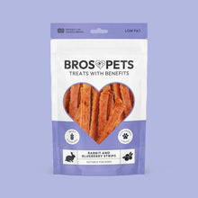 Rabbit and Blueberry Strips 100g