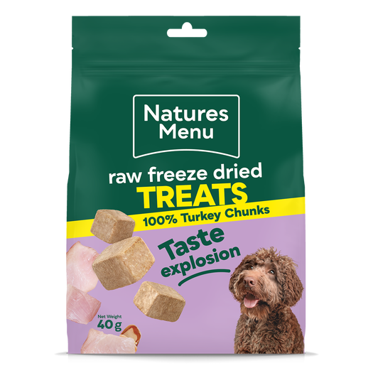 Raw Freeze Dried Treats 100% Turkey 40g
