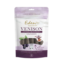 Eden Holistic Pet Food 5 Sausages Venison, Aniseed & Blackberry