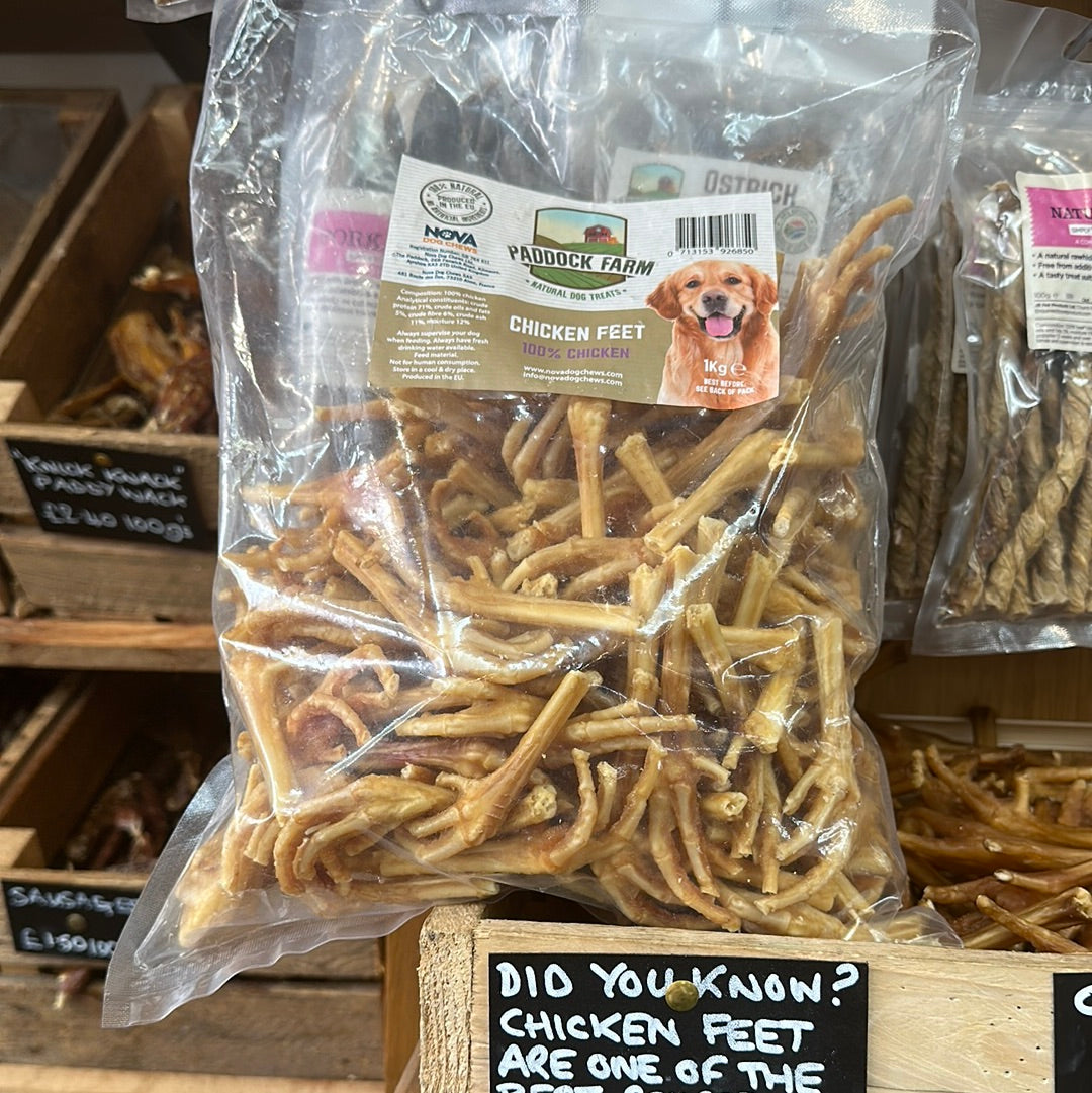 Chicken Feet Natural Dog Treats